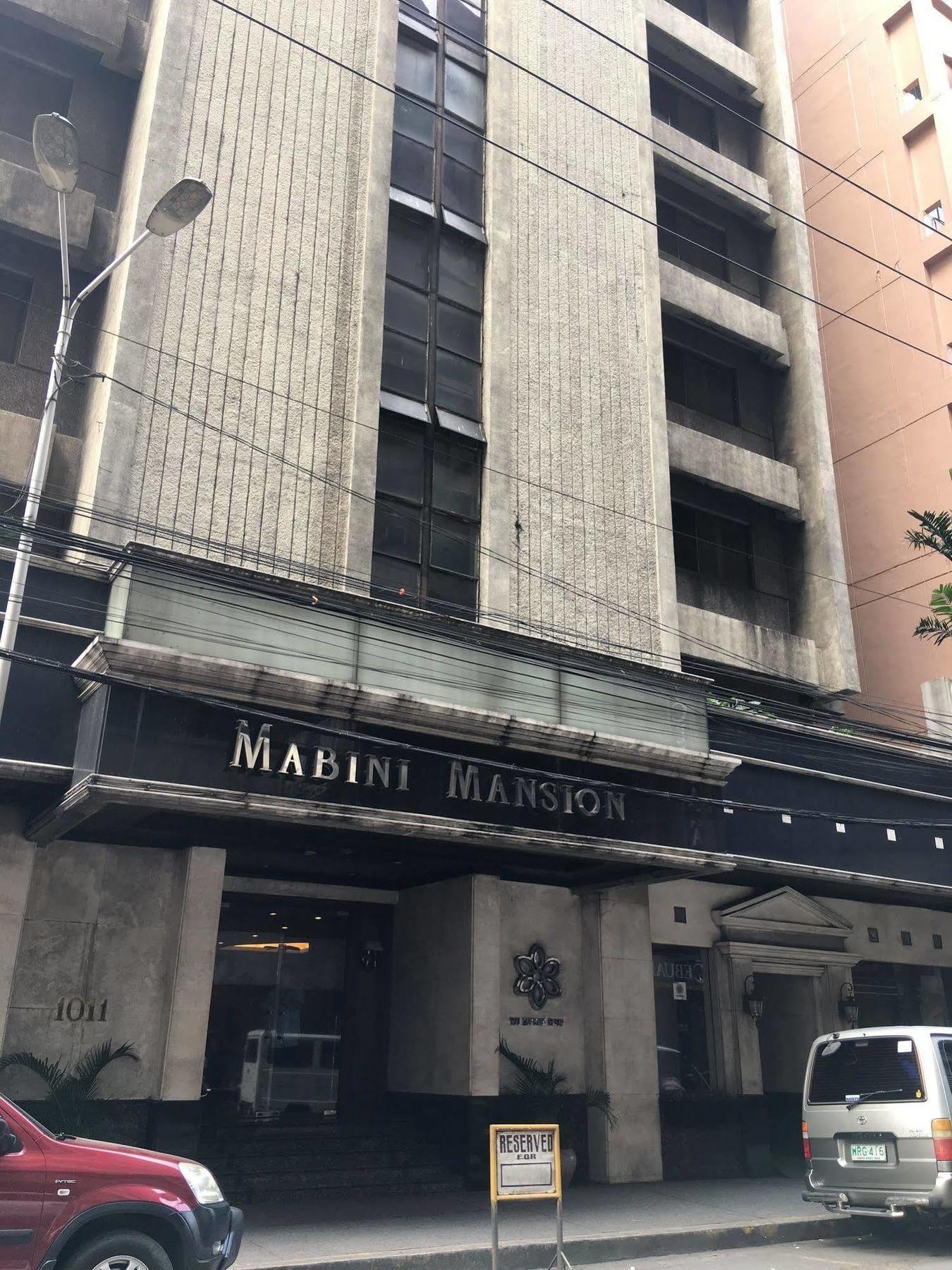 Mabini Mansion Hotel & Residential Suites Manila Exterior photo